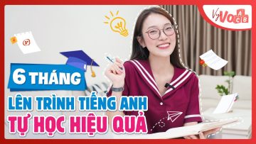 6 tháng Lên Trình Tiếng Anh Cùng Mình – Tự Học Ra Kết Quả VyVocab Ep112