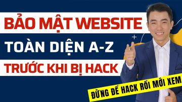 Bảo Mật Toàn Diện Website WordPress Ngay với Ithemes Security | Đừng Để Bị Hack Rồi Mới Xem Video