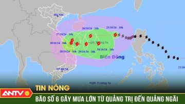 Bão số 6 gây mưa trên 700 mm, miền Trung đối diện nguy cơ ngập lụt | ANTV