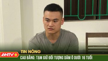 Bắt giữ đối tượng có hành sàm sỡ học sinh lớp 8 trên đường đi học | Tin tức 24h | ANTV