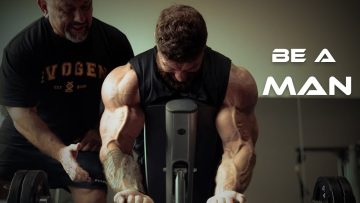 Be A Man Gym Motivation 2024