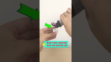 Bé học tiếng Anh qua thí nghiệm chai nước ảo thuật | Halloween experiment #shorts #binggoleaders