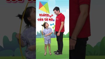 Bé học từ vựng tiếng Anh qua hoạt hình  chia sẻ đồ chơi #binggoleaders