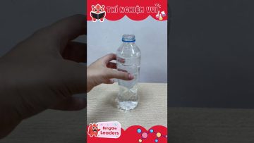 Bé làm thí nghiệm bóng bàn vui nhộn đơn giản | Easy Experiment With Ping Pong Ball #science #shorts