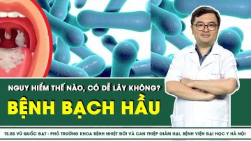 Bệnh Bạch Hầu Nguy Hiểm Thế Nào, Có Dễ Lây Không? | SKĐS