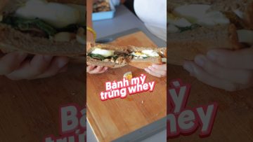 Bữa sáng lành mạnh 10 phút: Sandwich Trứng Rau – vừa no vừa đủ chất