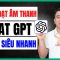 Cách Kích Hoạt Âm Thanh ChatGPT Và Tải Âm Thanh Về Siêu Nhanh