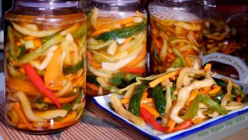 Cách Làm Dưa Món Ăn Liền Không Dùng Nước Mắm Để Cả Năm