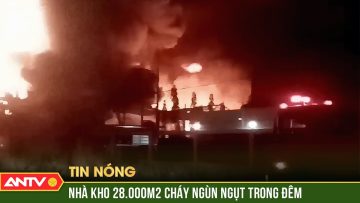 Cháy lớn tại Công ty Cổ phần bảo vệ thực vật trong khu công nghiệp | ANTV