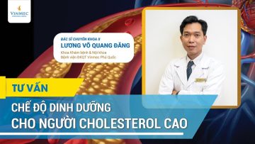 Chế độ dinh dưỡng cho người cholesterol cao