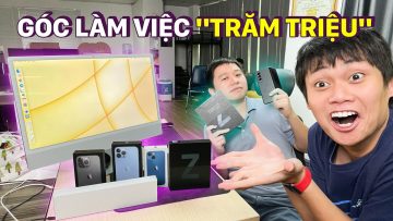 CHOÁNG VỚI GÓC LÀM VIỆC “TRĂM TRIỆU” CỦA SẾP TỔNG SCHANNEL HUY NL #Shorts