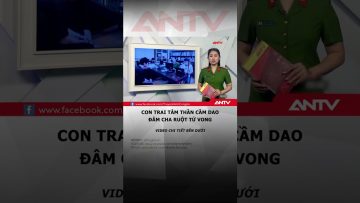 Con trai tâm thần trút mưa dao lên người bố đẻ đến tử vong ở Phú Thọ #antv #shorts #tintuc #phutho