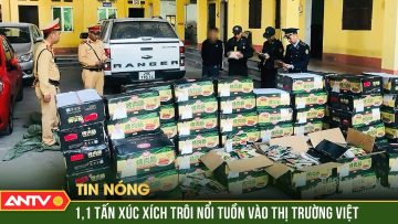 Công an phát hiện hơn 1,1 tấn xúc xích đểu chuẩn bị tuồn vào thị trường | ANTV