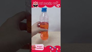 Cùng bé khám phá thí nghiệm stem từ nước và chai nhựa | Experiments for kids #shorts #kidsvideo