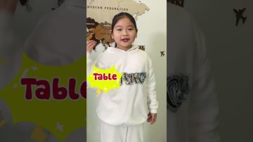 Cùng bé phân biệt từ vựng tiếng Anh Desk và Table cực đơn giản #Shorts #PPAPsong #english #table
