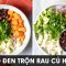 Đỗ đen trộn rau củ hấp tốt cho bệnh tim, ung thư, tiểu đường, bệnh gan