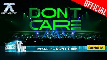 Dont Care – Nanon rap tiếng Thái cùng Isaac, Quang Hùng MasterD debut |Anh Trai Say Hi [Live Stage]