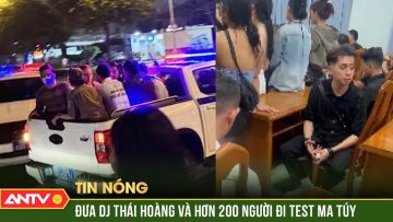 Đột kích quán bar nơi DJ Thái Hoàng nổi tiếng biểu diễn | ANTV