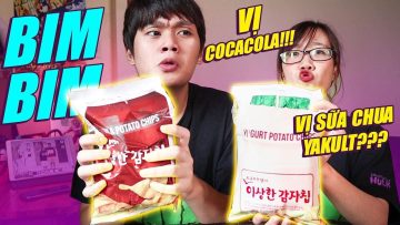 EATING WITH Q :3 – ĂN THỬ SNACK VỊ COCACOLA, VỊ SỮA CHUA YAKULT, VỊ RƯỢU TÁO SIÊU DỊ:)))