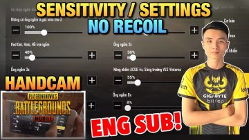 [ENG SUB] Show All Settings , ADS và Độ nhạy ghìm tâm | Phân tích chi tiết cài đặt PUBG Mobile | T98