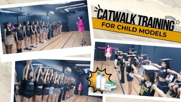 EP3 |Straightening back & catwalk training for child models | Catwalk training Face of Vietnam 2024