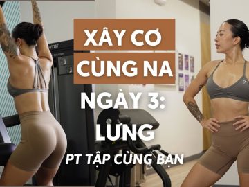 Gym Build #3: Tập Lưng & Chạy HIIT | Intermediate (PT tập cùng bạn)