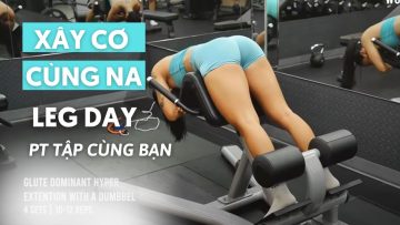 Gym Build #4: Tập Chân, Mông, Đùi Nâng Cao | Advanced (PT tập cùng bạn)