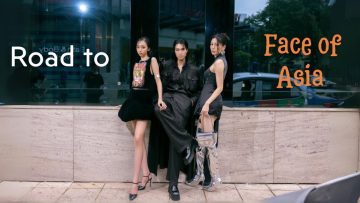 High-intensity workout: BYB models are ready to shine at Face of Asia.🔥🔥