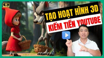 Hướng Dẫn Tạo Video Hoạt Hình 3D Để Kiếm Tiền Youtube AI Siêu Dễ