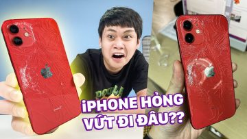 iPHONE DÙNG REVIEW BỊ HỎNG BỌN MÌNH VỨT ĐI ĐÂU??? #Shorts