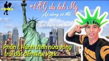 KA đi Mỹ 01: Mở mắt thấy New York/ Bay Korean Air/ Ở KS 5 sao Sheraton