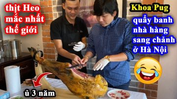 Khoa Pug Chơi Lớn Vào Nhà Hàng Bán Thịt Heo Iberico Mắc Nhất Thế Giới Gọi Sạch Menu -Quẩy Hà Nội =))