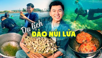 Lặn biển tìm hải sản, no nê đặc sản ở đảo Lý Sơn |Du lịch ẩm thực Quảng Ngãi Việt Nam