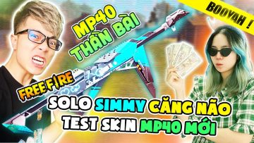 Mèo Simmy KHÓC THÉT khi Ông Trùm MP40 THẦN BÀI xuất hiện trong Free Fire !!!