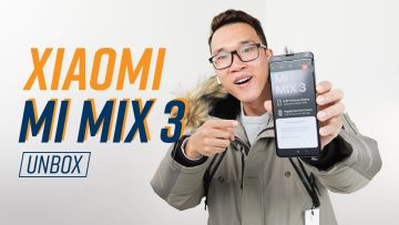 Mi Mix 3 chính hãng giá quá tốt