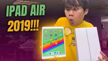 MỞ HỘP iPAD AIR 2019 SIÊU HOT!!! – SHIP HẲN TỪ SINGAPORE VỀ:))