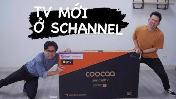 Mua TV 55 inch về văn phòng mới – Góc chill cùng anh em.