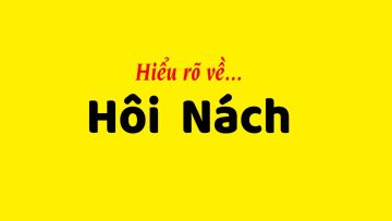 Mùi hôi nách hình thành thế nào? Tất cả cách chữa hôi nách