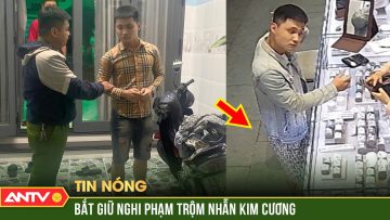 Nam thanh niên mặc quần đùi đến tiệm vàng trộm nhẫn kim cương ở Đà Nẵng | ANTV