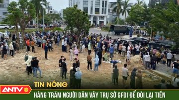 Nguy cơ vừa trắng tay vừa mang nợ, nhiều người bao vây Công ty GFDI để đòi lại tiền đầu tư | ANTV