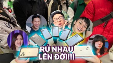 NGUYÊN TEAM SCHANNEL RỦ NHAU LÊN ĐỜI iPHONE 13 PRO MAX:)) #Shorts