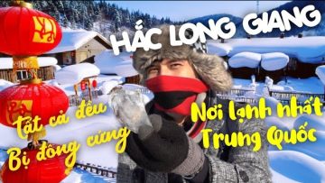Nơi giáp ranh Trung Nga trông thế nào? Băng tuyết cực mê