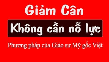 Phương pháp giảm cân rất ĐƠN GIẢN không cần nỗ lực – Thinsulin