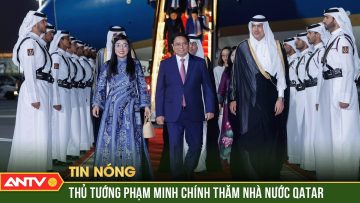 Qatar tổ chức trọng thể lễ đón chính thức Thủ tướng Phạm Minh Chính | ANTV