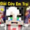 REDHOOD 24 GIỜ GIẢI CỨU MỀU KHỎI QUÁI VẬT HALLOWEEN TRONG MINECRAFT*REDHOOD ĐI CHƠI LỄ HỘI HÓA TRANG