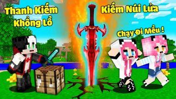 REDHOOD CHẾ TẠO THANH KIẾM TỪ MÓNG VUỐT RỒNG LỬA TRONG MINECRAFT*REDHOOD TROLL MỀU BẰNG KIẾM RỒNG