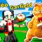 REDHOOD THỬ THÁCH 24 GIỜ NHẬN NUÔI SCP 3166 MÈO GARFIELD TRONG MINECRAFT*MỀU BỊ SCP 3166 TẤN CÔNG