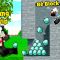 REDHOOD THỬ THÁCH 24 GIỜ SINH TỒN BẰNG BLOCK KIM CƯƠNG TRONG MINECRAFT*MỀU CÓ THÚ CƯNG LÀ BLOCK ĐẤT