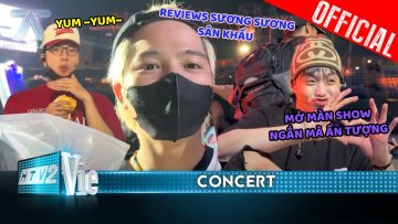 RHYDER review sương sương sân khấu, HIEUTHUHAI vừa ăn vừa rehearsal | Anh Trai Say Hi Concert 2024