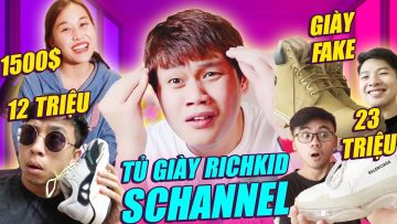 SHOCK VỚI BỘ SƯU TẬP GIÀY HÀNG KHỦNG CỦA RICHKID SCHANNEL – ĐÔI ĐẮT NHẤT GIÁ… 1500$!!!